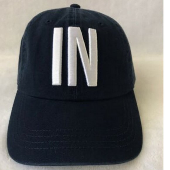 State of Mine Blue IN Indiana Baseball Cap Hat NEW - Picture 2 of 8